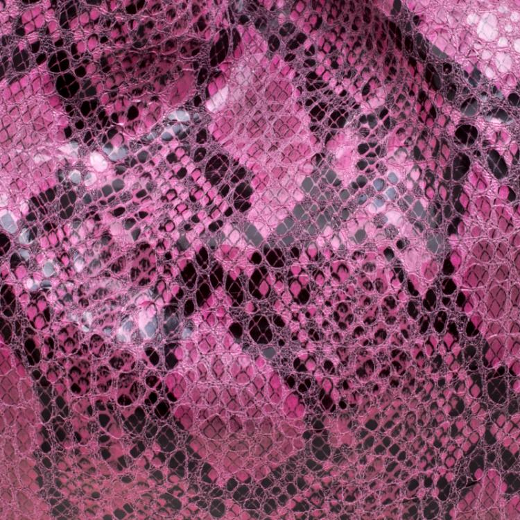 Pre Owned Stella McCartney Pink Faux Python Small Falabella Tote