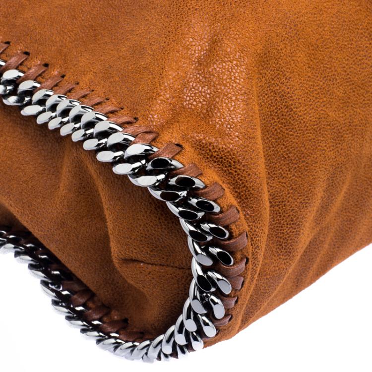 Pre Owned Stella McCartney Brown Faux Leather Falabella Tote