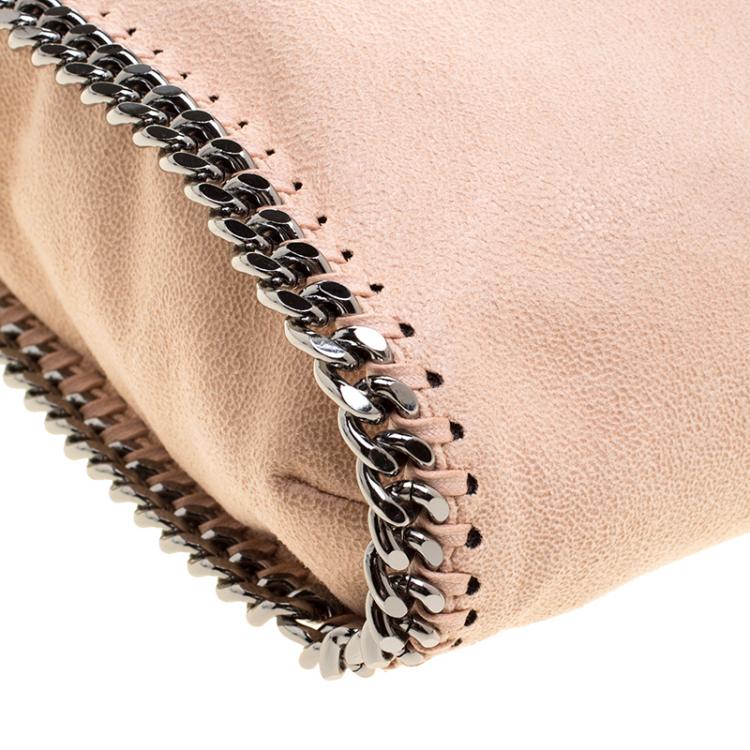 Pre Owned Stella McCartney Powder Pink Faux Leather Falabella Tote