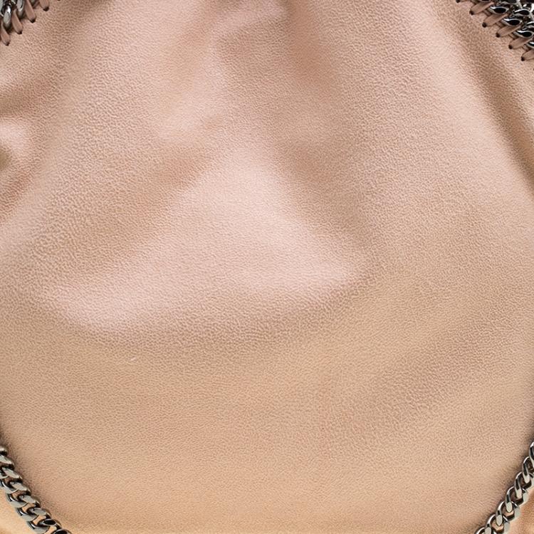 Pre Owned Stella McCartney Powder Pink Faux Leather Falabella Tote