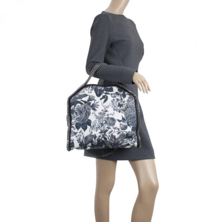 Pre Owned Stella McCartney Floral Canvas Falabella