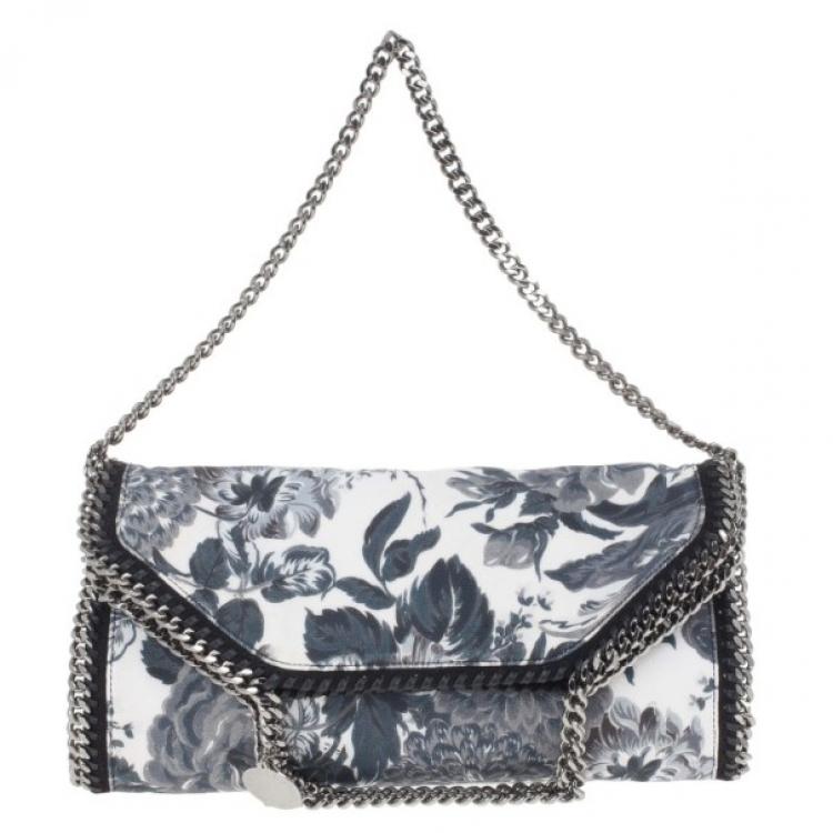 Pre Owned Stella McCartney Floral Canvas Falabella