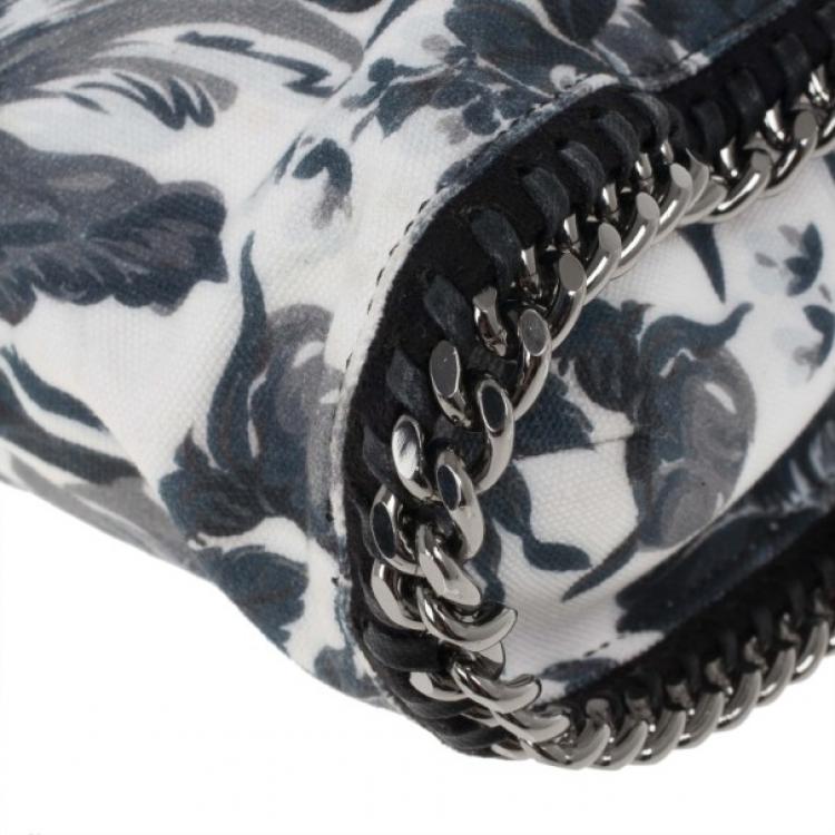 Pre Owned Stella McCartney Floral Canvas Falabella