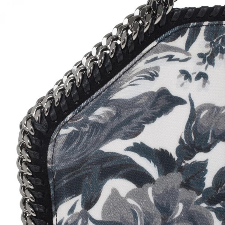 Pre Owned Stella McCartney Floral Canvas Falabella