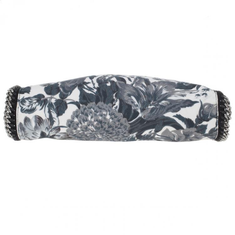 Pre Owned Stella McCartney Floral Canvas Falabella