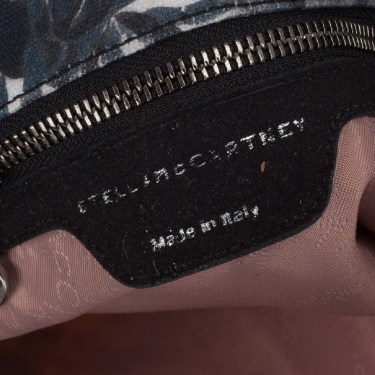 Pre Owned Stella McCartney Floral Canvas Falabella