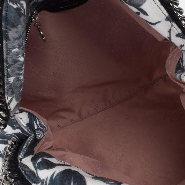 Pre Owned Stella McCartney Floral Canvas Falabella