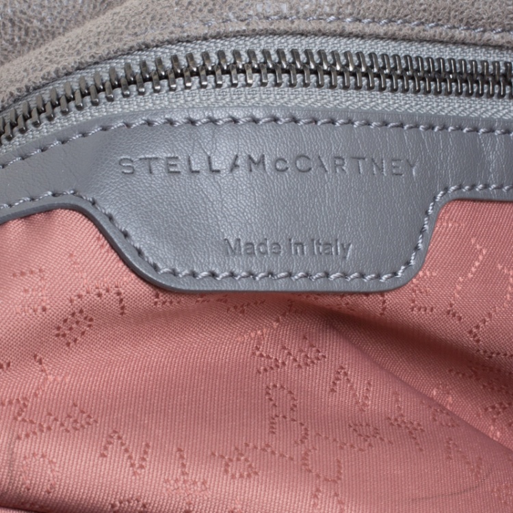 Pre Owned Stella McCartney Grey Faux Leather Small Falabella Tote