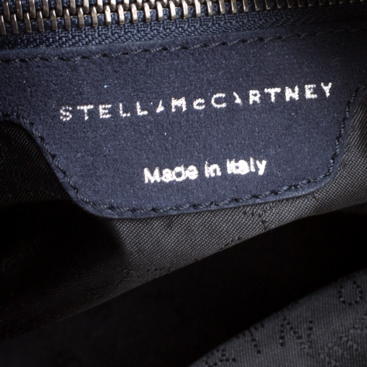 Pre Owned Stella McCartney Multicolor Animal Embroidered Canvas Small Falabella Tote