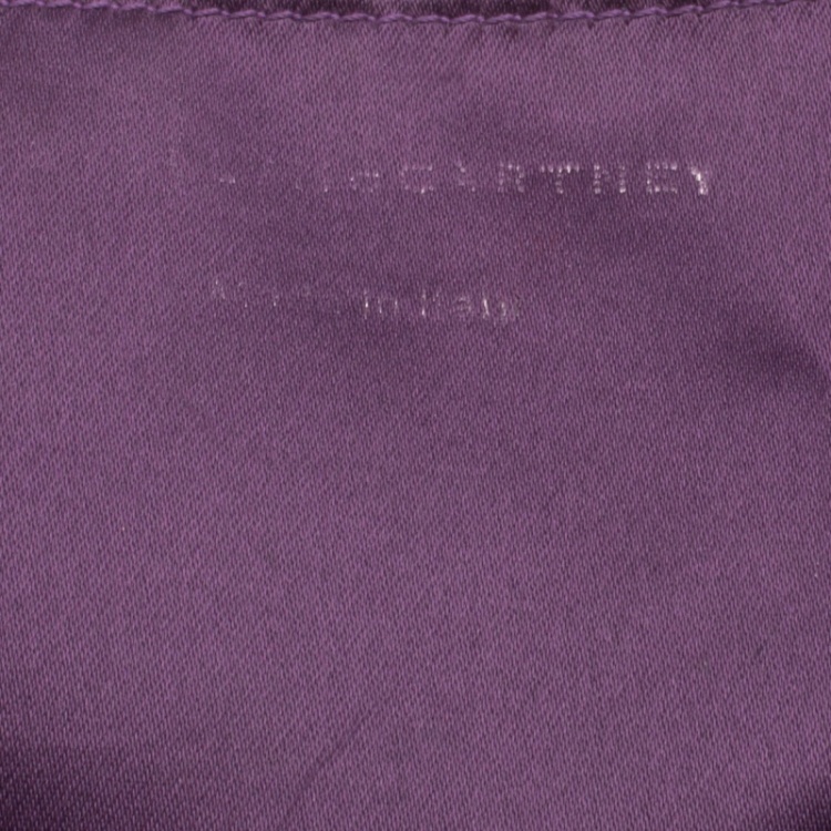 Pre Owned Stella McCartney Purple Faux Leather Small Falabella Tote