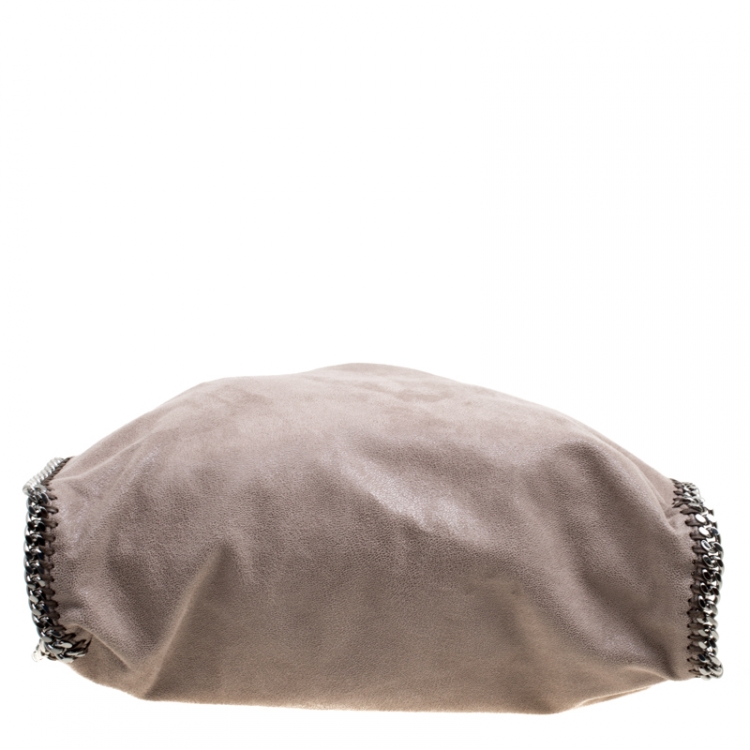 مملوكة مسبقًا Stella McCartney Grey Faux Leather Large Falabella Tote