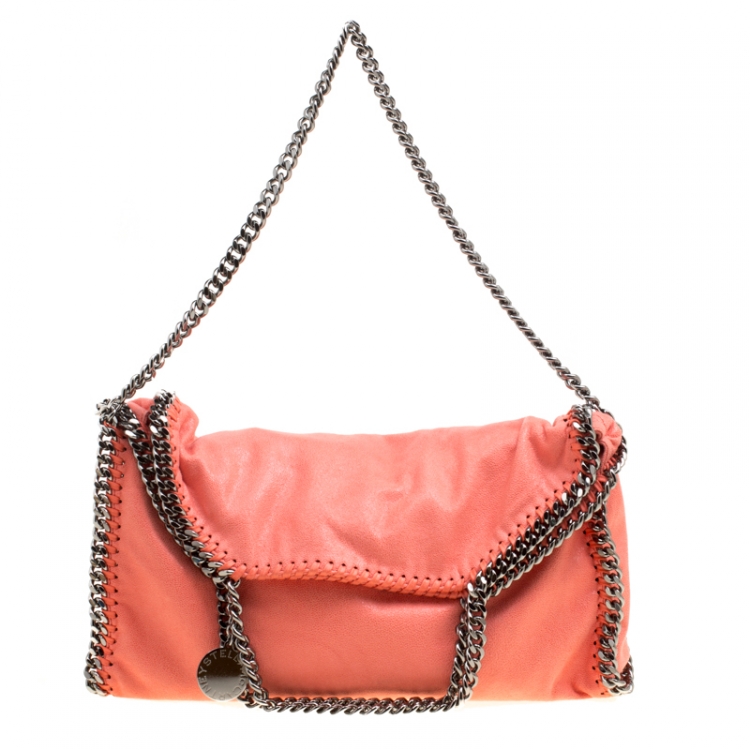 مملوكة مسبقًا Stella McCartney Coral Faux Leather Small Falabella Tote