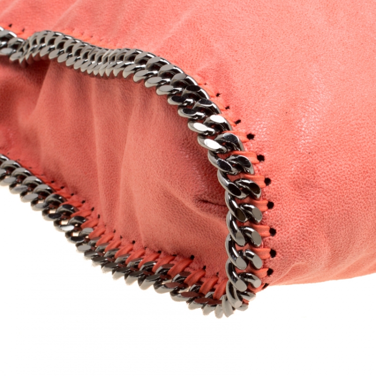 مملوكة مسبقًا Stella McCartney Coral Faux Leather Small Falabella Tote