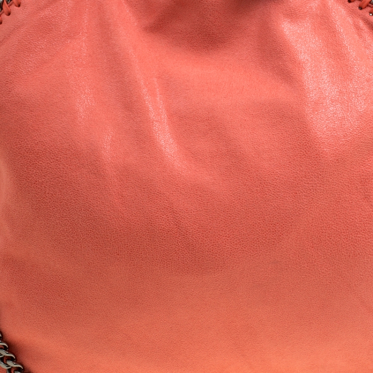 مملوكة مسبقًا Stella McCartney Coral Faux Leather Small Falabella Tote