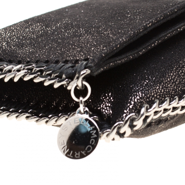Pre Owned Stella McCartney Black Falabella Clutch
