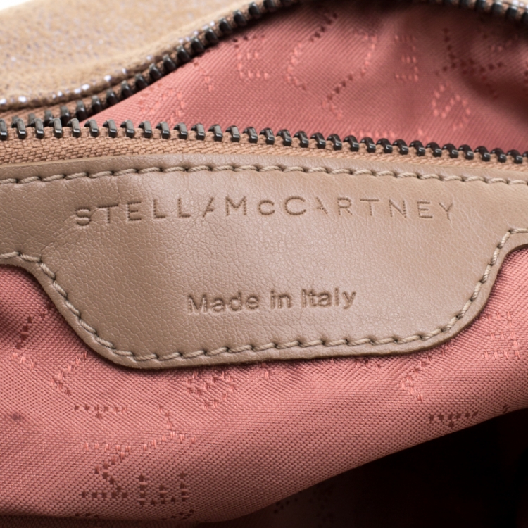 مملوكة مسبقًا Stella McCartney Beige Faux Leather Small Falabella Tote