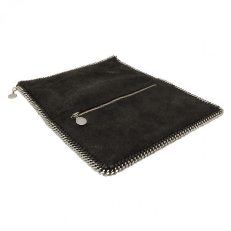 Pre Owned Stella McCartney Black Falabella Clutch