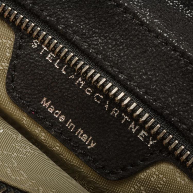 Pre Owned Stella McCartney Black Falabella Clutch