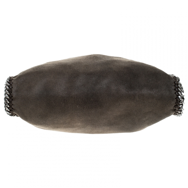 Pre Owned Stella McCartney Brown Faux Leather Small Falabella Tote