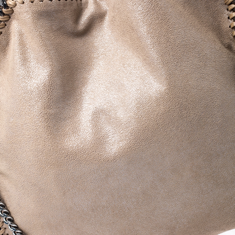مملوكة مسبقًا Stella McCartney Beige Faux Leather Small Falabella Tote