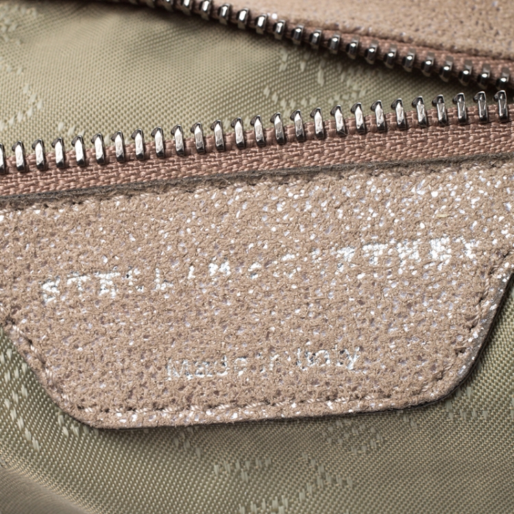 مملوكة مسبقًا Stella McCartney Beige Faux Leather Small Falabella Tote