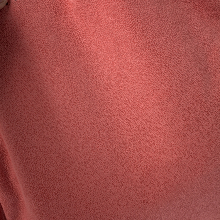 مملوكة مسبقًا Stella McCartney Orange Faux Leather Small Falabella Tote