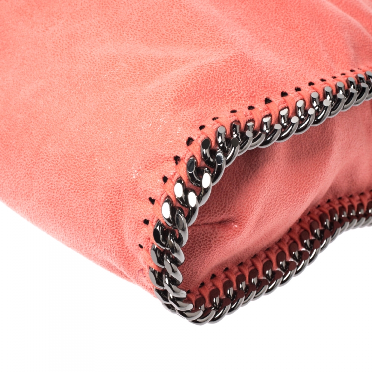 مملوكة مسبقًا Stella McCartney Orange Faux Leather Small Falabella Tote