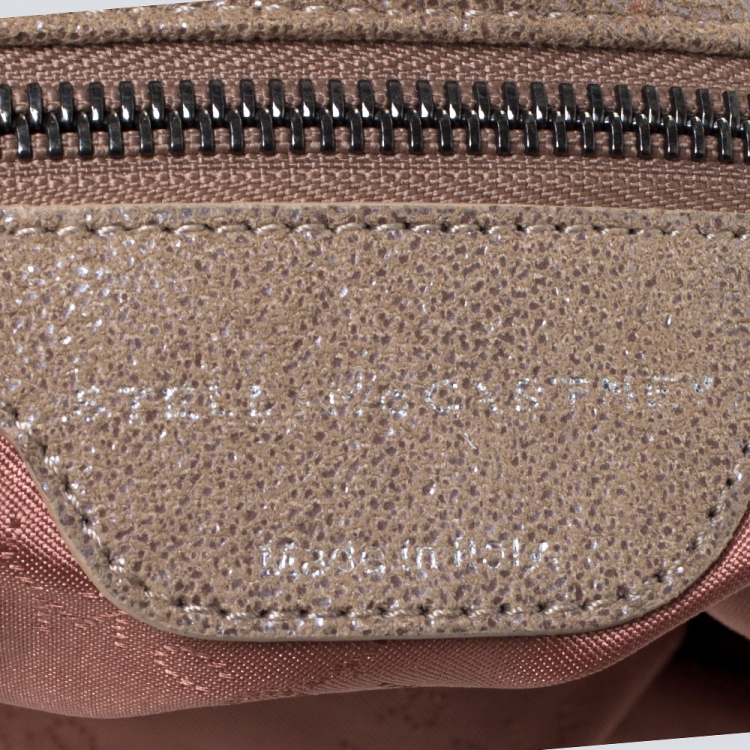 Pre Owned Stella McCartney Beige Faux Leather Small Falabella Tote
