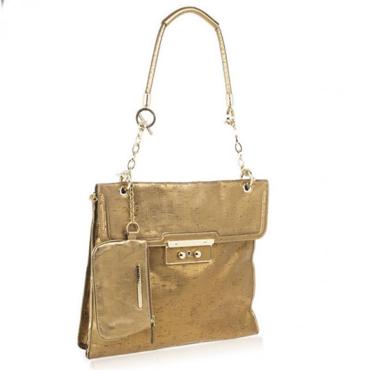 Pre Owned Stella McCartney Copper Cork Bag