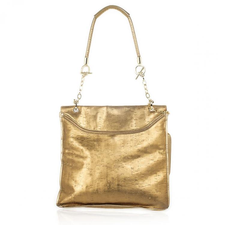 Pre Owned Stella McCartney Copper Cork Bag