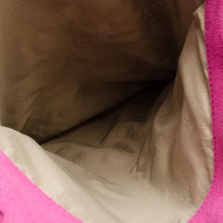 Pre Owned Stella McCartney Pink Fallabella Foldover Clutch