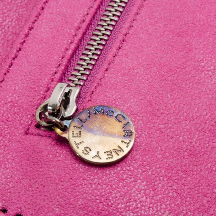 Pre Owned Stella McCartney Pink Fallabella Foldover Clutch