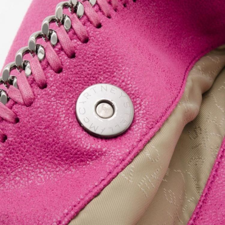 Pre Owned Stella McCartney Pink Fallabella Foldover Clutch