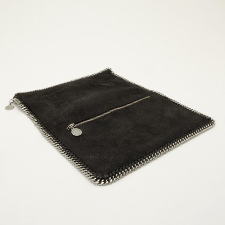 Pre Owned Stella McCartney Black Falabella Clutch
