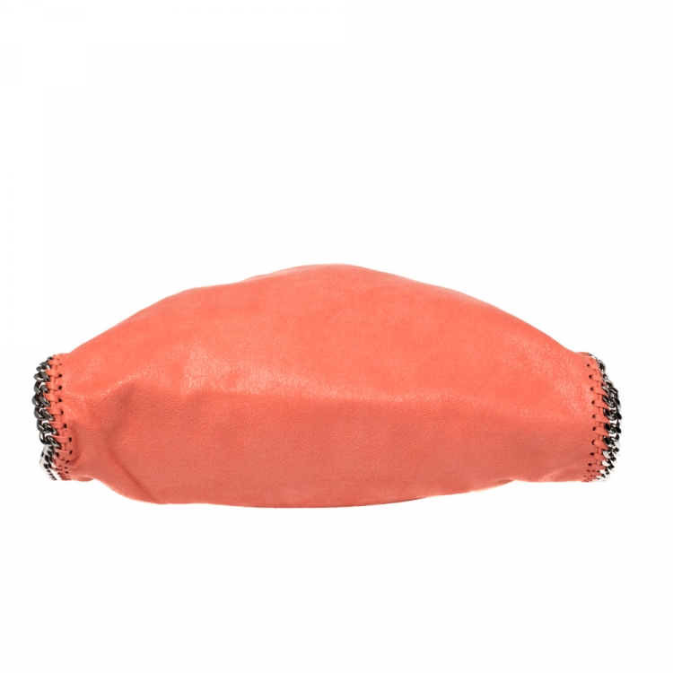 Pre Owned Stella McCartney Coral Faux Leather Falabella Tote