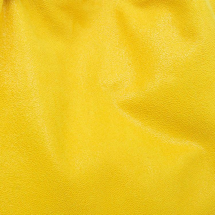 مملوكة مسبقًا Stella McCartney Yellow Faux Leather Small Falabella Tote