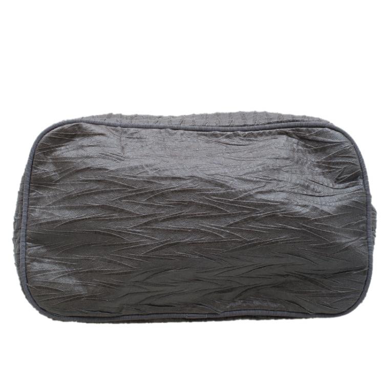 مملوكة مسبقًا Stella McCartney Grey Faux Leather Slouchy Hobo