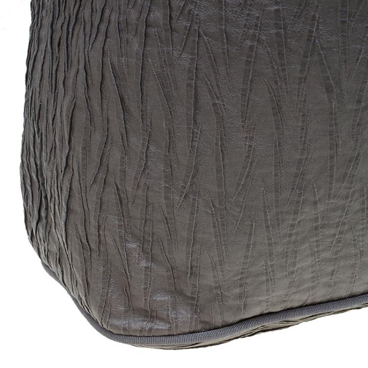 مملوكة مسبقًا Stella McCartney Grey Faux Leather Slouchy Hobo