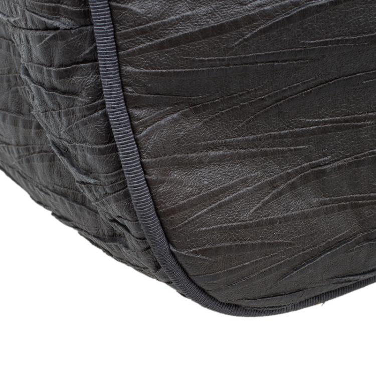 مملوكة مسبقًا Stella McCartney Grey Faux Leather Slouchy Hobo