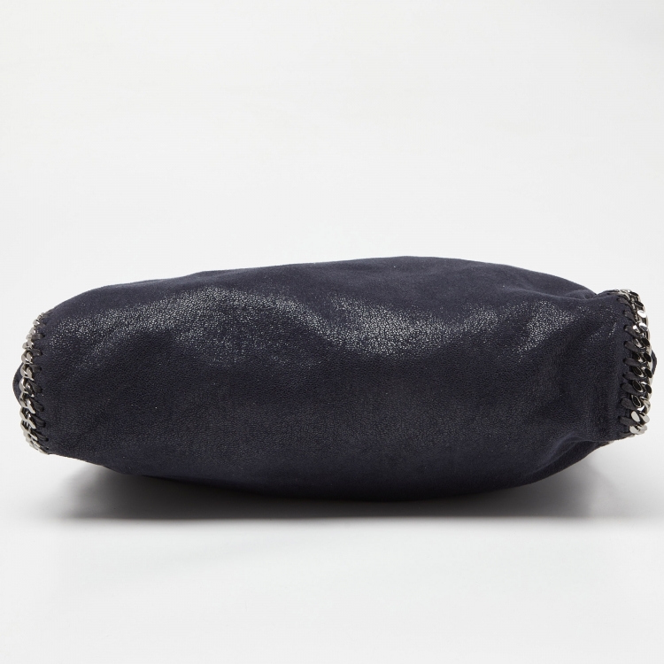 مملوكة مسبقًا Stella McCartney Blue Faux Suede Falabella Fover Tote