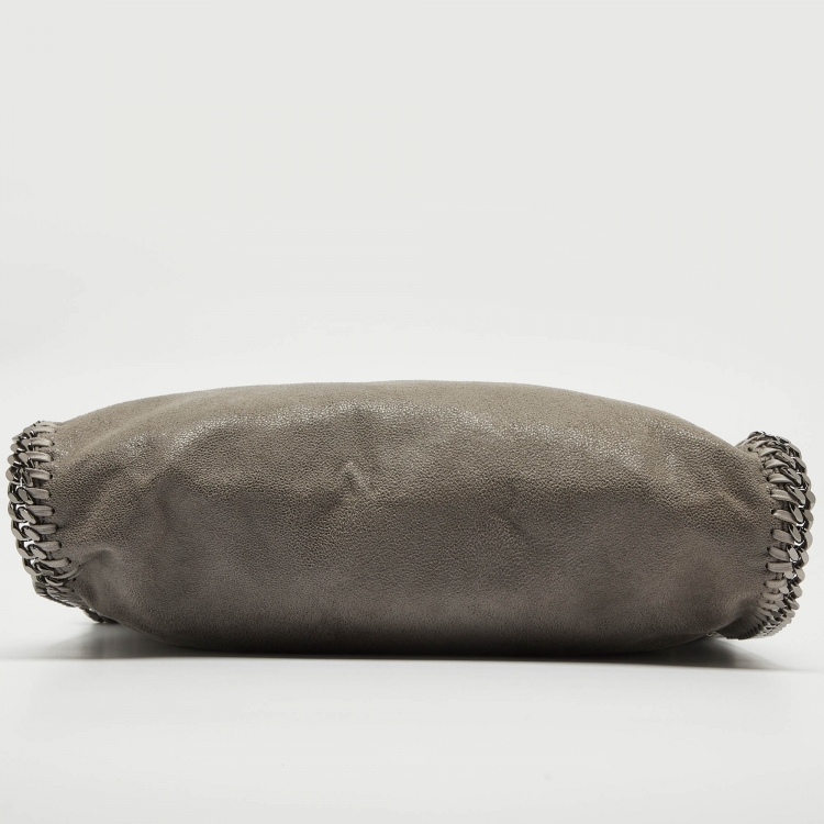 Pre Owned Stella McCartney Grey Faux Leather Small Falabella Tote