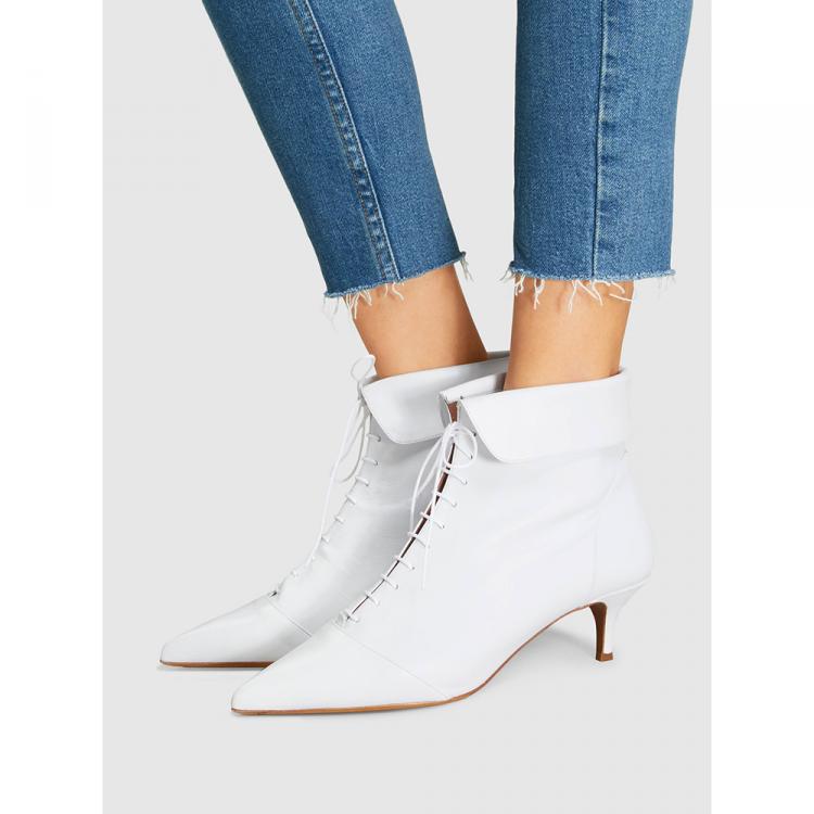 tabitha simmons white boots