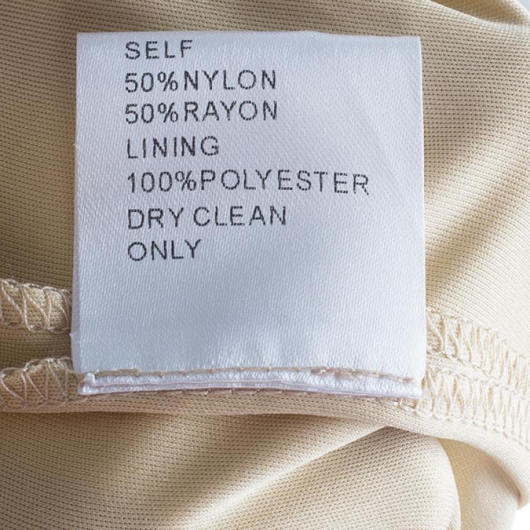 Pre Owned Tadashi Shoji Black Devore Gown M