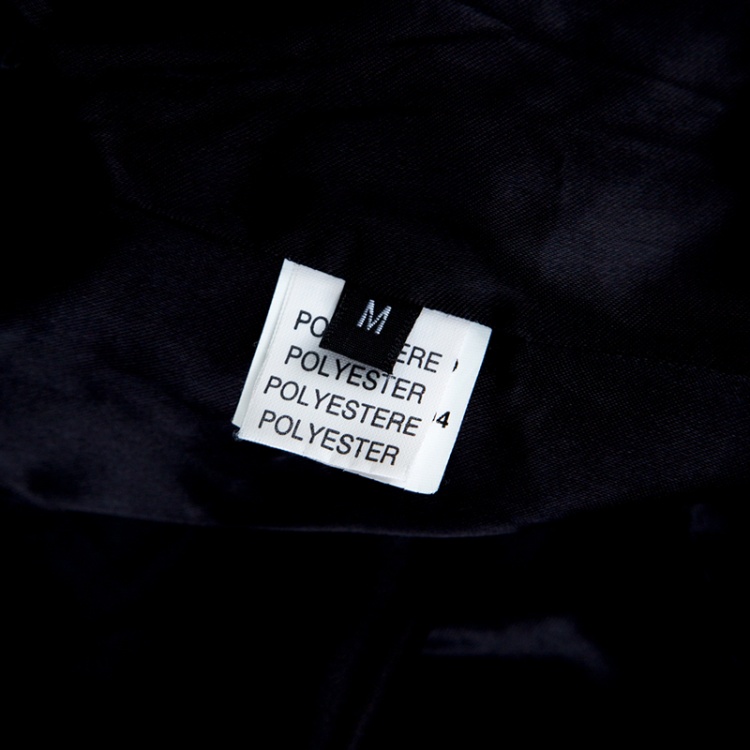 Pre Owned Tadashi Shoji Vintage Black Ruffled Jacket M