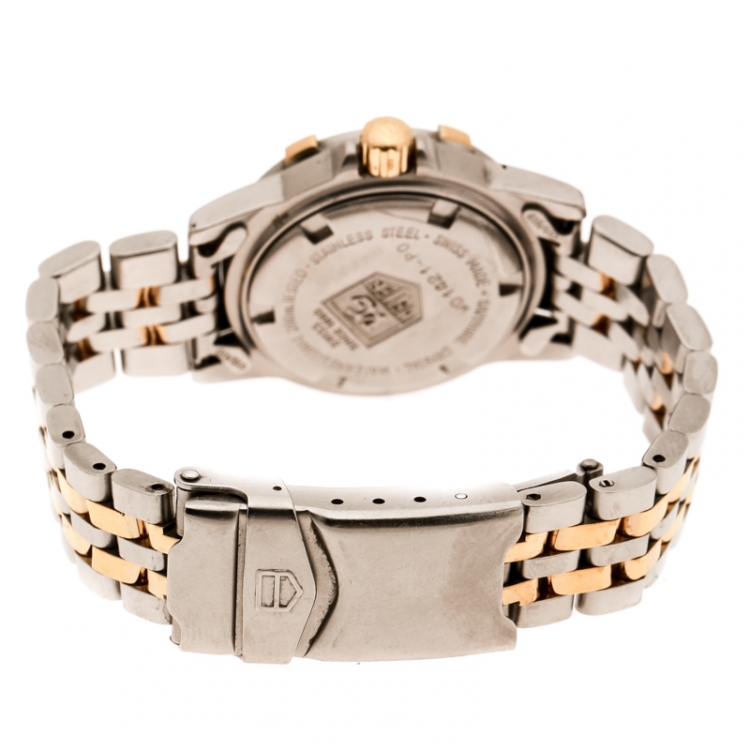 Pre Owned Tag Heuer Silver Grey Stainless Steel 1500 Series Professional 200 WD1421-PO Women's Wristwatch 27 mm