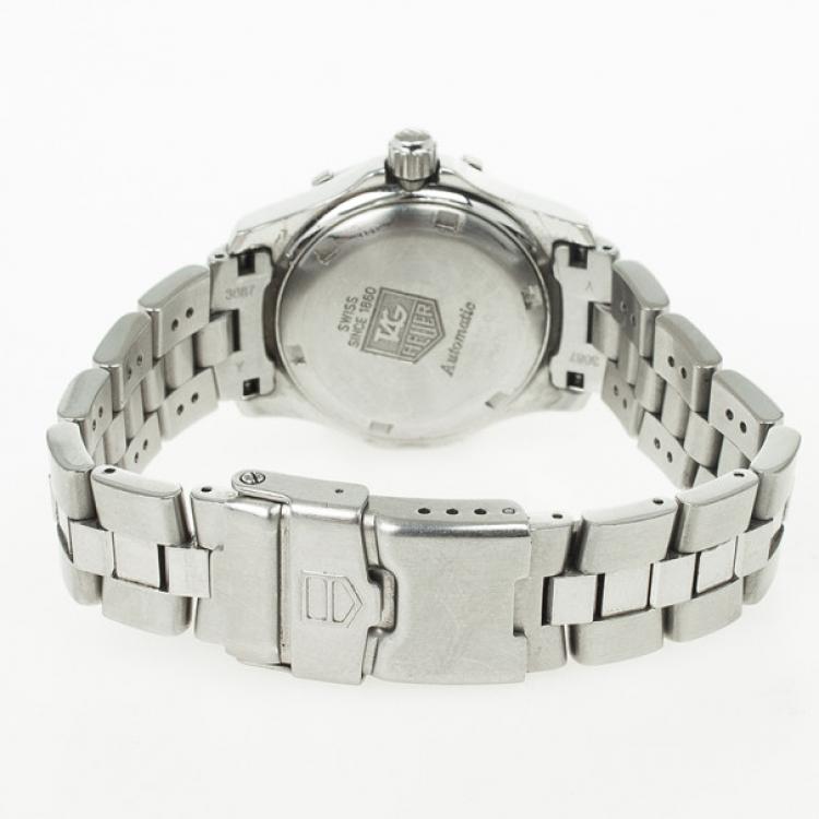 Pre Owned Tag Heuer Aquaracer Stainless Steel Automatic Womens Wristwatch 29 MM