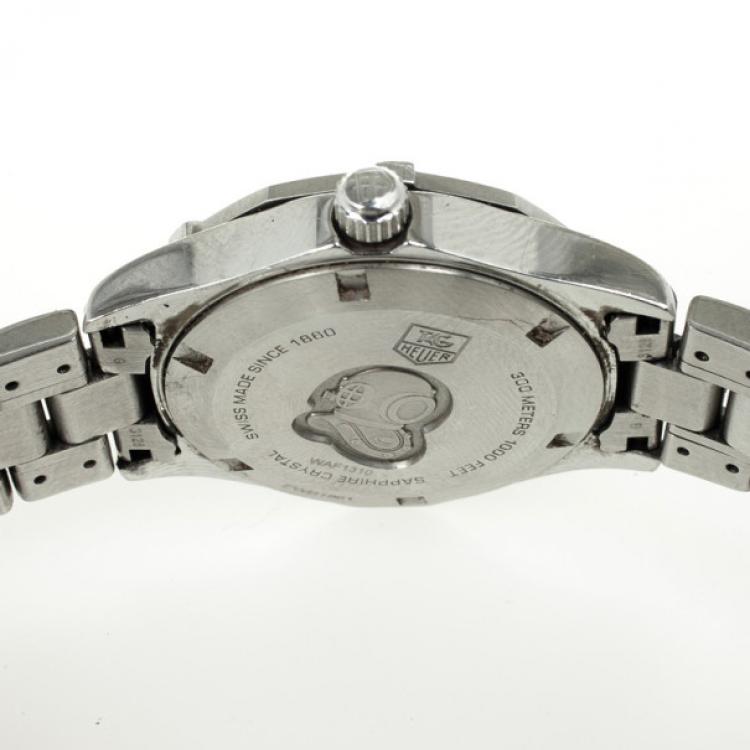 Pre Owned Tag Heuer Aqua Racer Womens Wristwatch