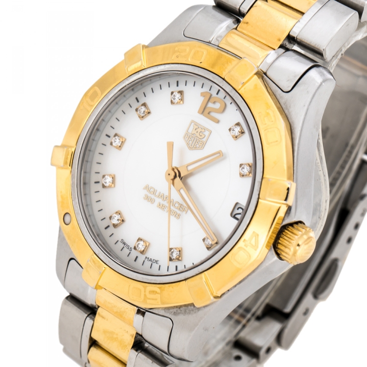 Tag Heuer - Aquaracer 27 mm Women's Mother of Pearl Dial Two-Tone