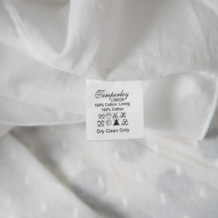 Pre Owned Temperley Off White Embroidered Cotton Poplin Spellbound Midi Dress XL
