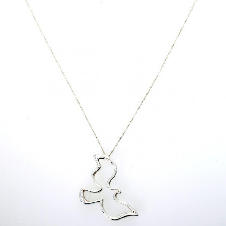 Pre Owned Tiffany & Co. Paloma Picasso Silver Dove Pendant